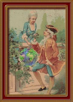 Authentic Antique Print Item # 1722
