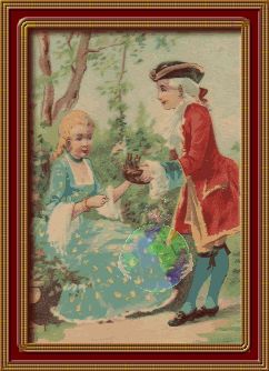 Authentic Antique Print Item # 1822