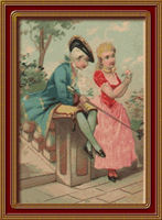 Authentic Antique Print Item # 1922