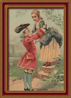 Authentic Antique Print Item # 2022