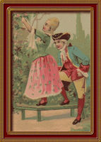 Authentic Antique Print Item # 2122