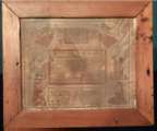 Antique Fractur, Baptism Record