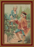 Authentic Antique Print Item # 1722