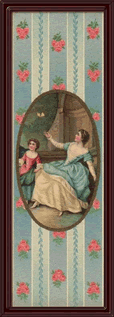 Authentic Antique Print Item # 2522