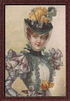 Authentic Antique Print Item # 5222