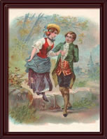 Authentic Antique Print Item # 6322