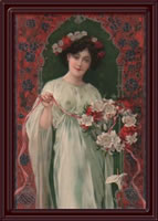 Authentic Antique Print Item # 9922