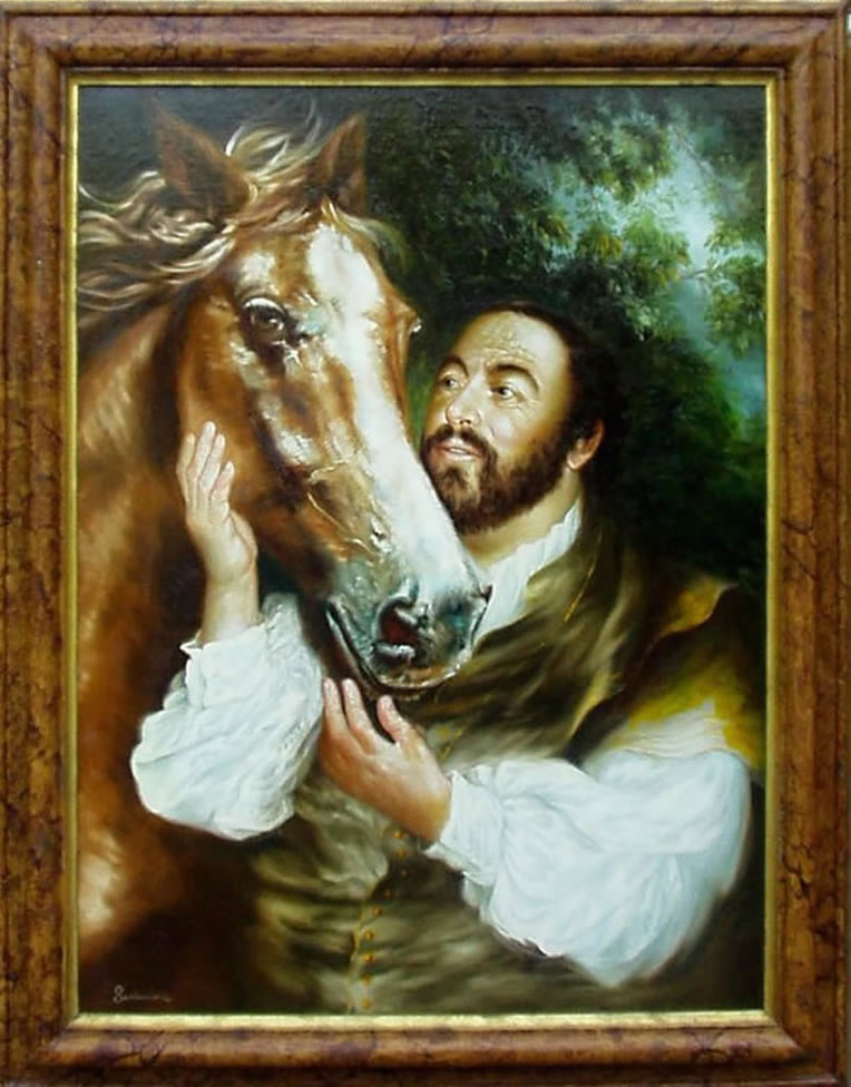 photo pavarotti italian luciano tenor